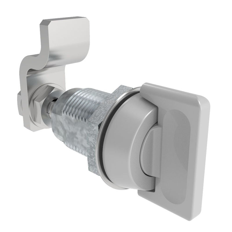 SOUTHCO VISE ACTION® Compression Latch, Small Size, Knob Style, Zinc Alloy, Powder Coated, Silver [E3-247-57]