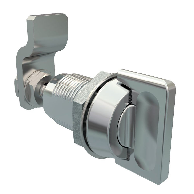 SOUTHCO VISE ACTION® Compression Latch, Small Size, Knob Style, Zinc Alloy, Chrome Plated, Bright [E3-247-61]