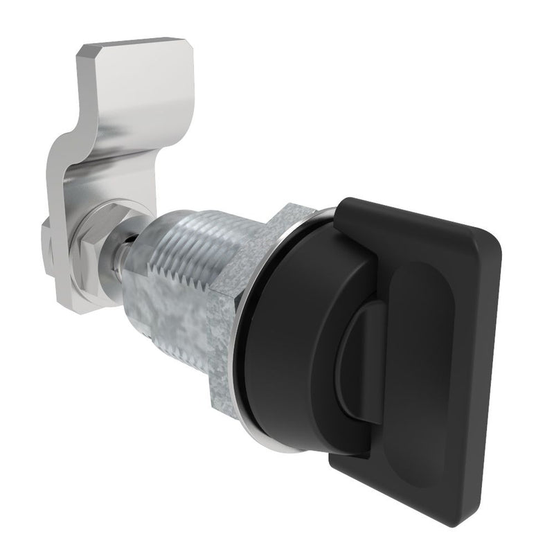 SOUTHCO VISE ACTION® Compression Latch, Small Size, Knob Style, Zinc Alloy, Powder Coated, Black [E3-247-65]