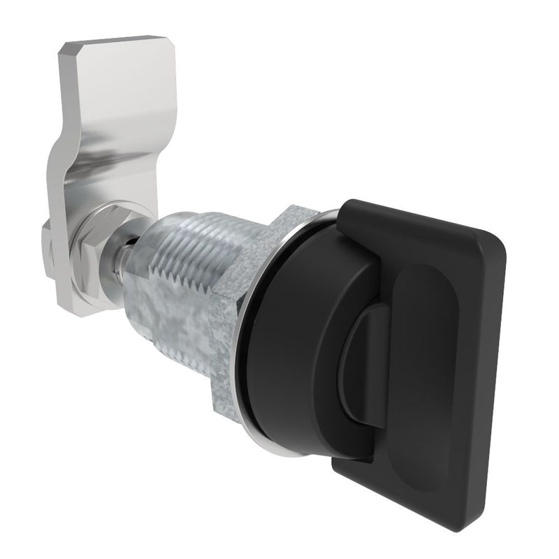 SOUTHCO VISE ACTION® Compression Latch, Small Size, Knob Style, Zinc Alloy, Powder Coated, Black [E3-57-75]