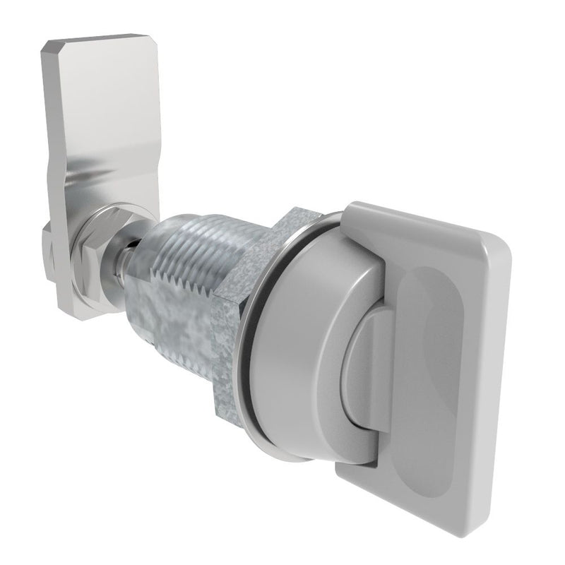 SOUTHCO VISE ACTION® Compression Latch, Small Size, Knob Style, Zinc Alloy, Powder Coated, Silver [E3-247-87]