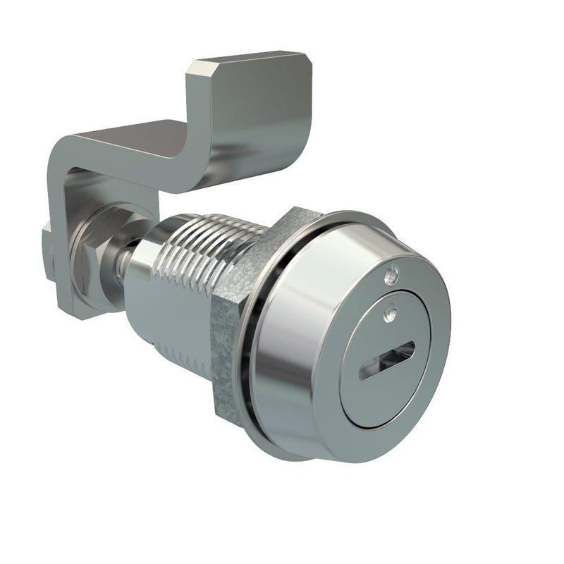 SOUTHCO VISE ACTION® Compression Latch, Small Size, Slotted Recess, Zinc Alloy, Chrome Plated, Bright [E3-59-11]