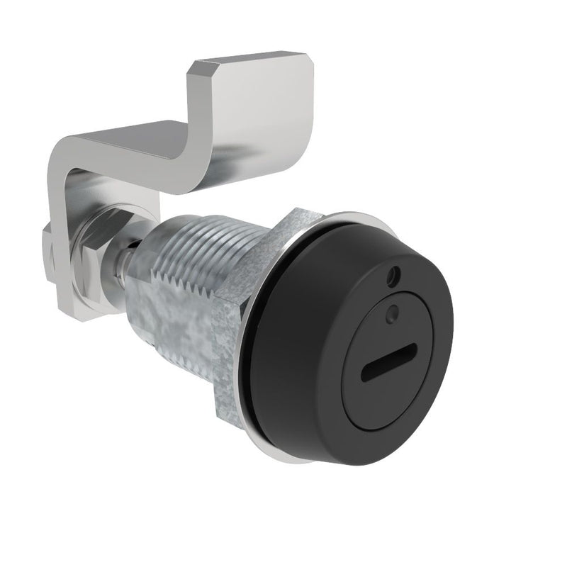 SOUTHCO VISE ACTION® Compression Latch, Small Size, Slotted Recess, Zinc Alloy, Powder Coated, Black [E3-59-15]