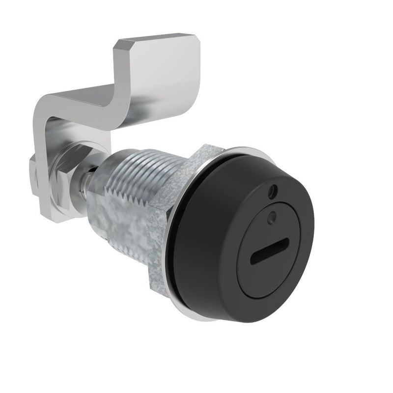 SOUTHCO VISE ACTION® Compression Latch, Small Size, Slotted Recess, Zinc Alloy, Powder Coated, Black [E3-59-25]