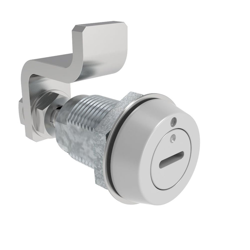 SOUTHCO VISE ACTION® Compression Latch, Small Size, Slotted Recess, Zinc Alloy, Powder Coated, Silver [E3-249-27]