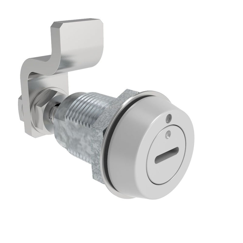 SOUTHCO VISE ACTION® Compression Latch, Small Size, Slotted Recess, Zinc Alloy, Powder Coated, Silver [E3-249-47]