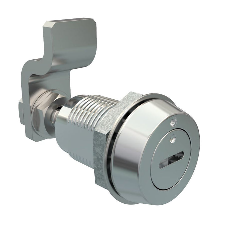 SOUTHCO VISE ACTION® Compression Latch, Small Size, Slotted Recess, Zinc Alloy, Chrome Plated, Bright [E3-59-51]