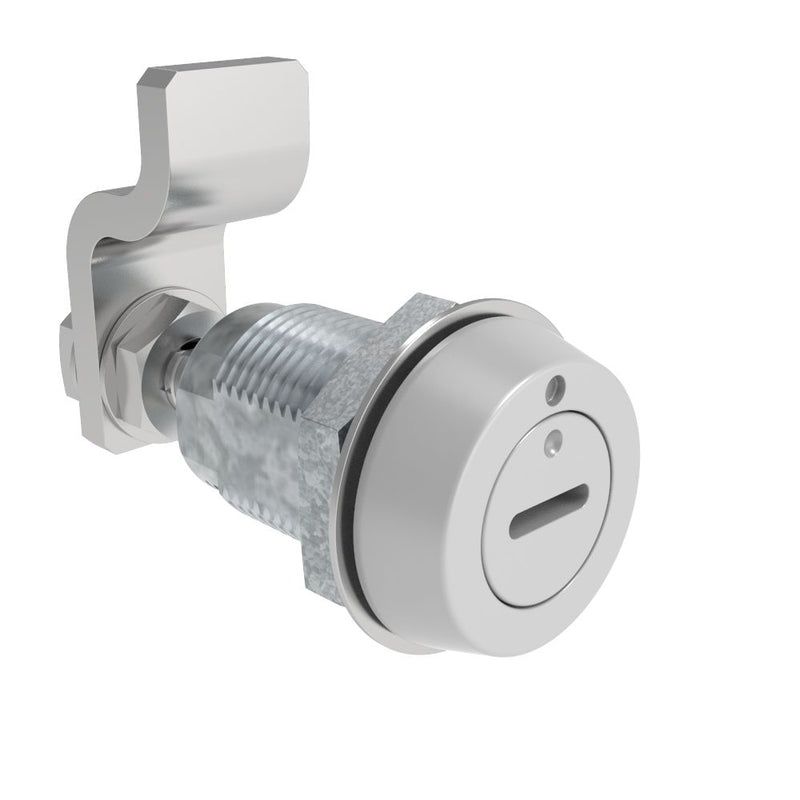 SOUTHCO VISE ACTION® Compression Latch, Small Size, Slotted Recess, Zinc Alloy, Powder Coated, Silver [E3-59-57]