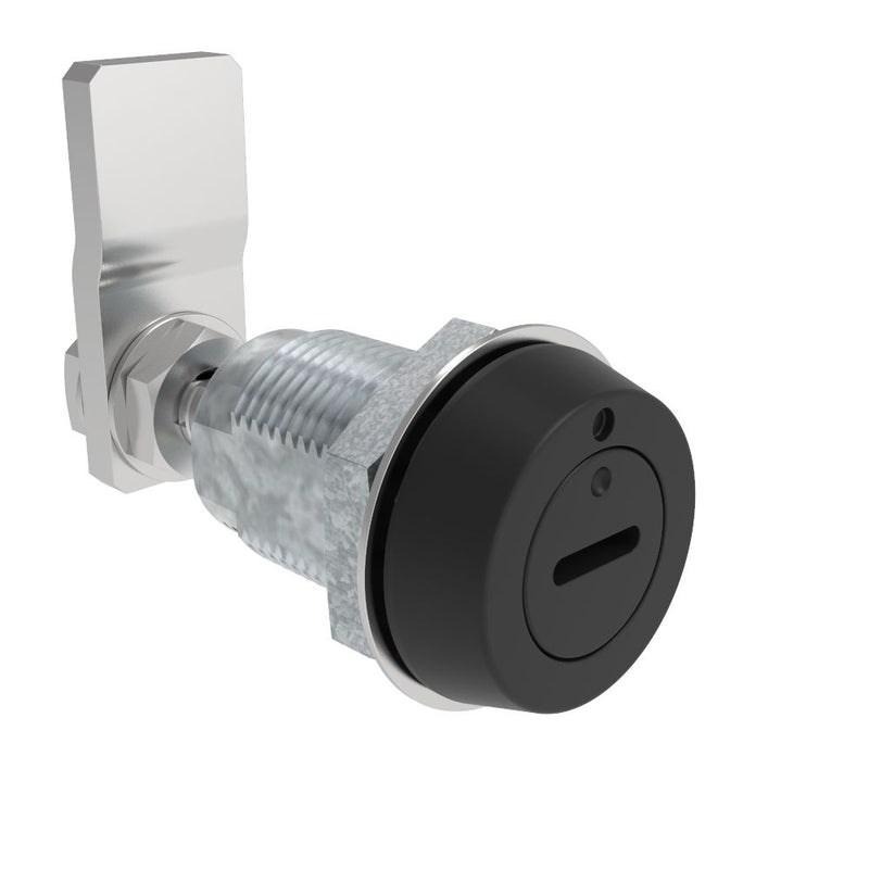 SOUTHCO VISE ACTION® Compression Latch, Small Size, Slotted Recess, Zinc Alloy, Powder Coated, Black [E3-59-85]