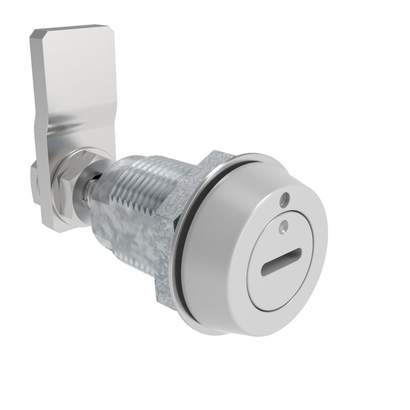 SOUTHCO VISE ACTION® Compression Latch, Small Size, Slotted Recess, Zinc Alloy, Powder Coated, Silver [E3-59-87]