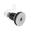 SOUTHCO Vise Action® Compression Latch, Large Size, 8 mm Hex Recess, Zinc Alloy, Powder Coat, Silver [E3-A16-07]