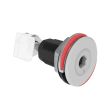 SOUTHCO Vise Action® Compression Latch, Large Size, 8 mm Hex Recess, Zinc Alloy, Powder Coat, Silver [E3-A16-07]
