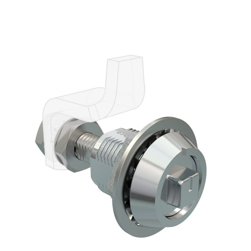SOUTHCO VISE ACTION® Compression Latch, Large Size, Railway Standard, Zinc Alloy, Chrome Plated, Bright [E3-C111-01]