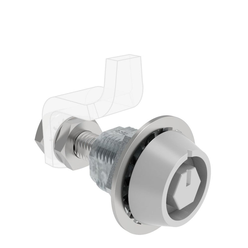 SOUTHCO VISE ACTION® Compression Latch, Large Size, Bellcore 216, Zinc Alloy, Powder Coated, Silver [E3-C115-07]