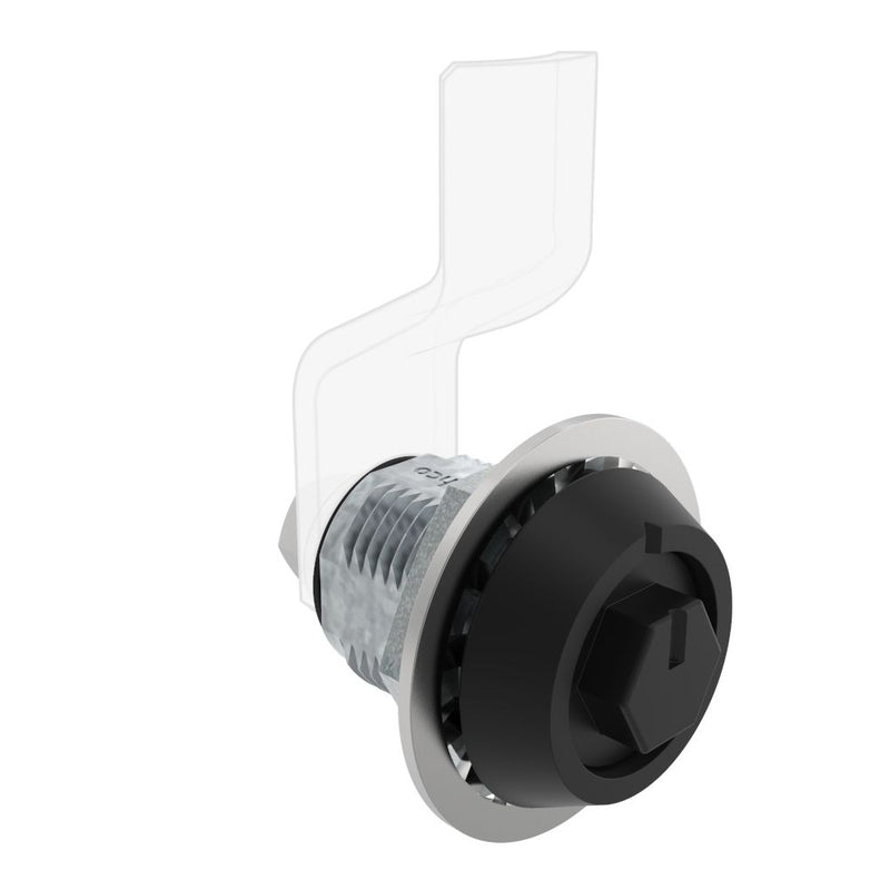 SOUTHCO VISE ACTION® Compression Latch, Large Size, Bellcore 216, Zinc Alloy, Powder Coated, Black [E3-C2915-UU5]