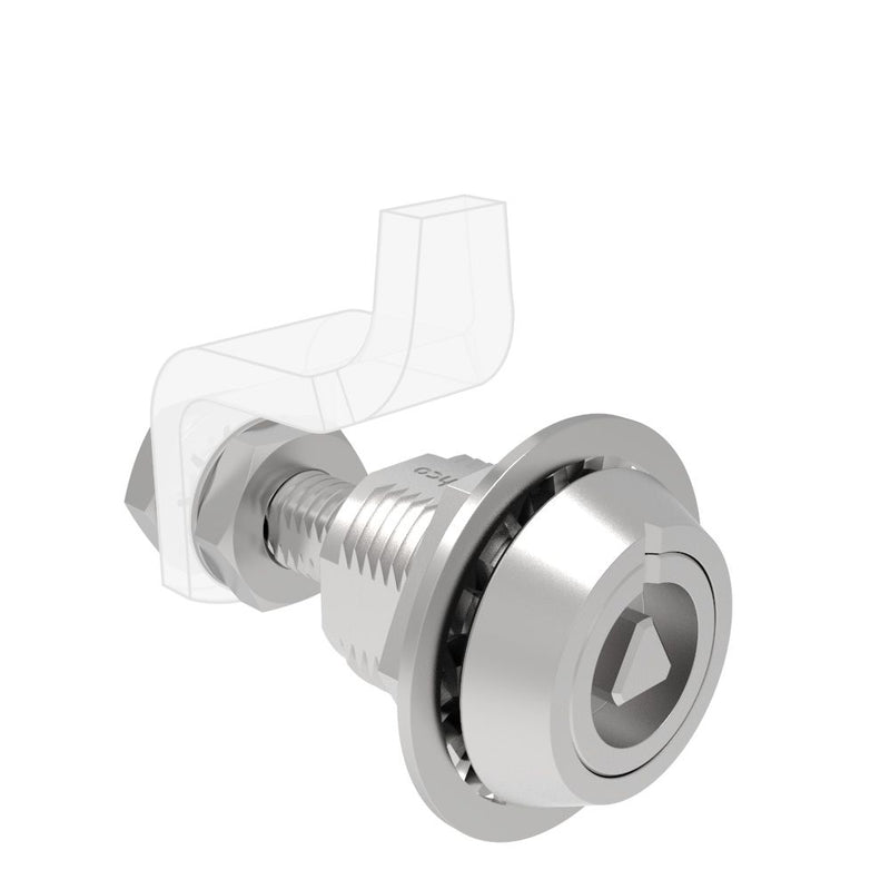 SOUTHCO VISE ACTION® Compression Latch, Large Size, 7 mm Triangle, Stainless Steel, Passivated [E3-C13-00]