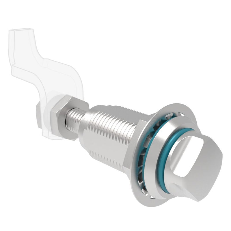 SOUTHCO VISE ACTION® Compression Latch, Large Size, 17 mm Square, Stainless Steel, Passivated [E3-H138-00]