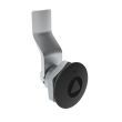 SOUTHCO Quarter-Turn Cam Latch, 8 mm Triangle Recess, 24mm (.94 in) Grip, Sealed, Zinc Alloy, Powder Coat, Black [E5-1-035-131]
