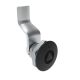 SOUTHCO Quarter-Turn Cam Latch, 8 mm Triangle Recess, 30mm (1.18 in) Grip, Not Sealed, Zinc Alloy, Powder Coat, Black [E5-1-035-160]