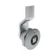 SOUTHCO Quarter-Turn Cam Latch, 7 mm Square Recess, 2mm (.08 in) Grip, Sealed, Zinc Alloy, Chrome Plated, Bright [E5-1-041-021]