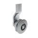 SOUTHCO Quarter-Turn Cam Latch, 7 mm Square Recess, 6mm (.24 in) Grip, Sealed, Zinc Alloy, Chrome Plated, Bright [E5-1-041-041]