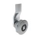 SOUTHCO Quarter-Turn Cam Latch, 7 mm Square Recess, 8mm (.31 in) Grip, Not Sealed, Zinc Alloy, Chrome Plated, Bright [E5-1-041-050]