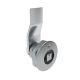 SOUTHCO Quarter-Turn Cam Latch, 7 mm Square Recess, 10mm (.39 in) Grip, Not Sealed, Zinc Alloy, Chrome Plated, Bright [E5-1-041-060]
