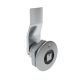 SOUTHCO Quarter-Turn Cam Latch, 7 mm Square Recess, 10mm (.39 in) Grip, Sealed, Zinc Alloy, Chrome Plated, Bright [E5-1-041-061]