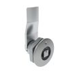 SOUTHCO Quarter-Turn Cam Latch, 7 mm Square Recess, 12mm (.47 in) Grip, Sealed, Zinc Alloy, Chrome Plated, Bright [E5-1-041-071]