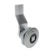 SOUTHCO Quarter-Turn Cam Latch, 7 mm Square Recess, 22mm (.87 in) Grip, Sealed, Zinc Alloy, Chrome Plated, Bright [E5-1-041-121]
