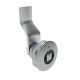 SOUTHCO Quarter-Turn Cam Latch, 7 mm Square Recess, 26mm (1.02 in) Grip, Not Sealed, Zinc Alloy, Chrome Plated, Bright [E5-1-041-140]