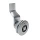 SOUTHCO Quarter-Turn Cam Latch, 7 mm Square Recess, 28mm (1.10 in) Grip, Sealed, Zinc Alloy, Chrome Plated, Bright [E5-1-041-151]