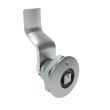 SOUTHCO Quarter-Turn Cam Latch, 7 mm Square Recess, 30mm (1.18 in) Grip, Not Sealed, Zinc Alloy, Chrome Plated, Bright [E5-1-041-160]