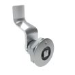 SOUTHCO Quarter-Turn Cam Latch, 7 mm Square Recess, 36mm (1.42 in) Grip, Not Sealed, Zinc Alloy, Chrome Plated, Bright [E5-1-041-190]