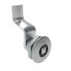 SOUTHCO Quarter-Turn Cam Latch, 7 mm Square Recess, 36mm (1.42 in) Grip, Sealed, Zinc Alloy, Chrome Plated, Bright [E5-1-041-191]