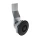 SOUTHCO Quarter-Turn Cam Latch, 7 mm Square Recess, 20mm (.79 in) Grip, Sealed, Zinc Alloy, Powder Coat, Black [E5-1-045-111]