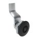 SOUTHCO Quarter-Turn Cam Latch, 7 mm Square Recess, 30mm (1.18 in) Grip, Sealed, Zinc Alloy, Powder Coat, Black [E5-1-045-161]