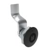 SOUTHCO Quarter-Turn Cam Latch, 7 mm Square Recess, 32mm (1.25 in) Grip, Not Sealed, Zinc Alloy, Powder Coat, Black [E5-1-045-170]