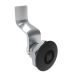 SOUTHCO Quarter-Turn Cam Latch, 7 mm Square Recess, 34mm (1.34 in) Grip, Not Sealed, Zinc Alloy, Powder Coat, Black [E5-1-045-180]