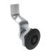SOUTHCO Quarter-Turn Cam Latch, 7 mm Square Recess, 34mm (1.34 in) Grip, Sealed, Zinc Alloy, Powder Coat, Black [E5-1-045-181]