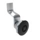 SOUTHCO Quarter-Turn Cam Latch, 7 mm Square Recess, 36mm (1.42 in) Grip, Not Sealed, Zinc Alloy, Powder Coat, Black [E5-1-045-190]