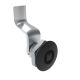 SOUTHCO Quarter-Turn Cam Latch, 7 mm Square Recess, 36mm (1.42 in) Grip, Sealed, Zinc Alloy, Powder Coat, Black [E5-1-045-191]