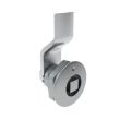 SOUTHCO Quarter-Turn Cam Latch, 8 mm Square, 2mm (.08 in) Grip, Not Sealed, Zinc Alloy, Chrome Plated, Bright [E5-1-051-020]