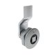 SOUTHCO Quarter-Turn Cam Latch, 8 mm Square, 4mm (.16 in) Grip, Sealed, Zinc Alloy, Chrome Plated, Bright [E5-1-051-031]