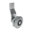 SOUTHCO Quarter-Turn Cam Latch, 8 mm Square, 20mm (.79 in) Grip, Sealed, Zinc Alloy, Chrome Plated, Bright [E5-1-051-111]