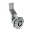 SOUTHCO Quarter-Turn Cam Latch, 8 mm Square, 24mm (.94 in) Grip, Sealed, Zinc Alloy, Chrome Plated, Bright [E5-1-051-131]