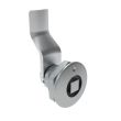 SOUTHCO Quarter-Turn Cam Latch, 8 mm Square, 26mm (1.02 in) Grip, Not Sealed, Zinc Alloy, Chrome Plated, Bright [E5-1-051-140]