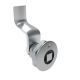 SOUTHCO Quarter-Turn Cam Latch, 8 mm Square, 36mm (1.42 in) Grip, Not Sealed, Zinc Alloy, Chrome Plated, Bright [E5-1-051-190]