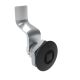 SOUTHCO Quarter-Turn Cam Latch, 8 mm Square, 34mm (1.34 in) Grip, Sealed, Zinc Alloy, Powder Coat, Black [E5-1-055-181]
