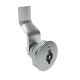 SOUTHCO Quarter-Turn Cam Latch, 3 mm Double Bitted Recess, 28mm (1.10 in) Grip, Not Sealed, Zinc Alloy, Chrome Plated, Bright [E5-1-061-150]